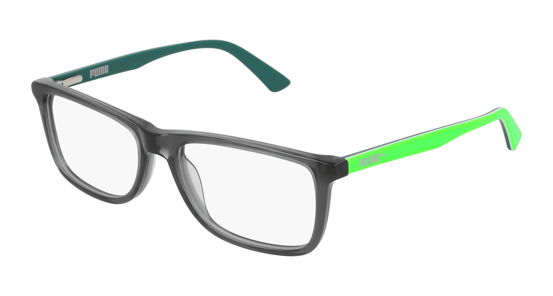 Puma PJ0020O Eyeglasses - Grey / Transparent (008)