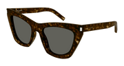 Saint Laurent SL 214 KATE Sunglasses - Havana / Grey (006)