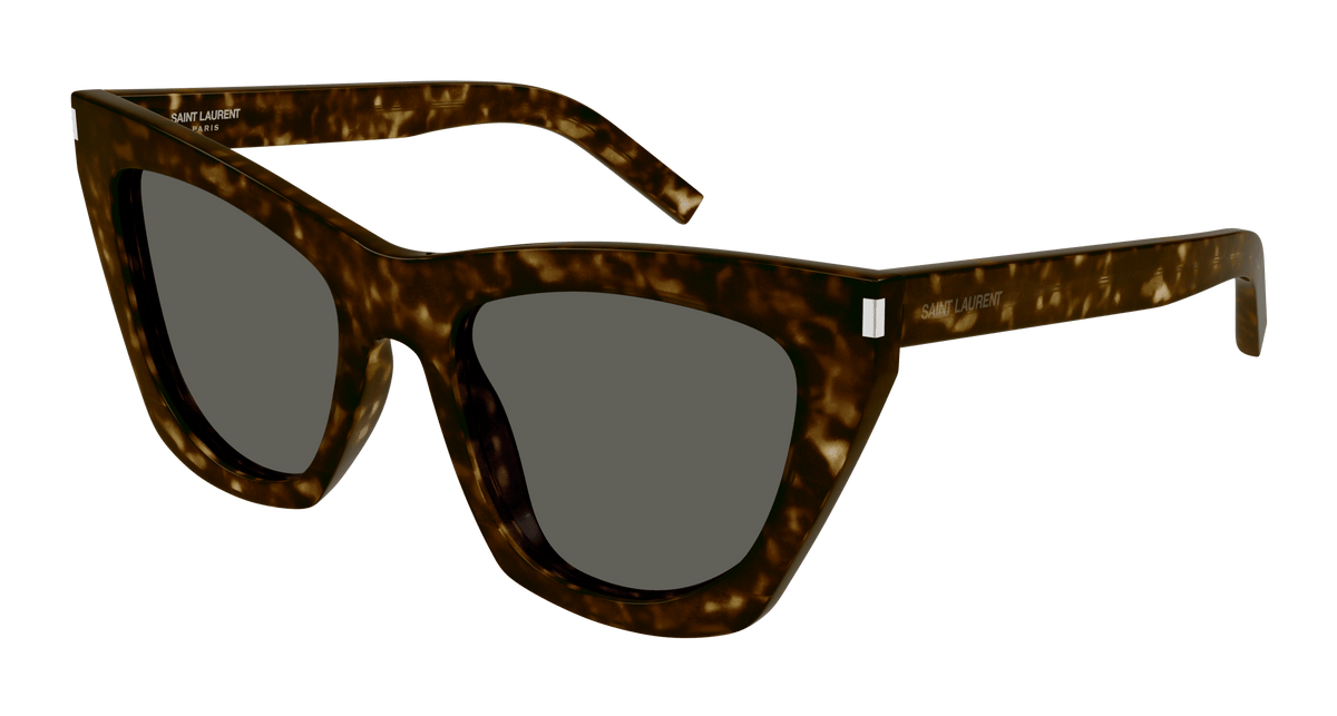 Saint Laurent SL 214 KATE Sunglasses - Havana / Grey (006)