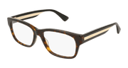 Gucci GG0343O Eyeglasses - Havana / Transparent (008)