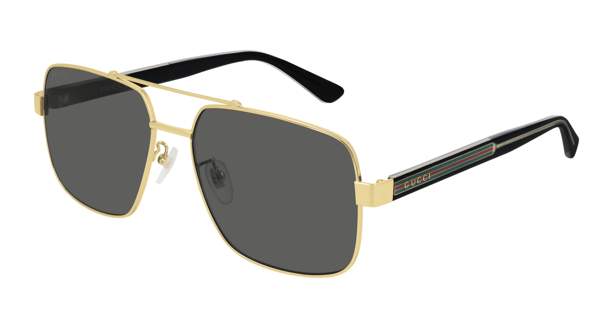 Gucci GG0529S Sunglasses - Gold / Grey (001)