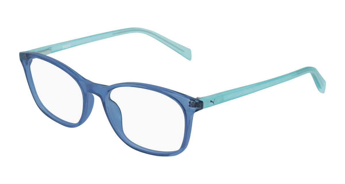 Puma PJ0031O Eyeglasses - Blue / Transparent (006)