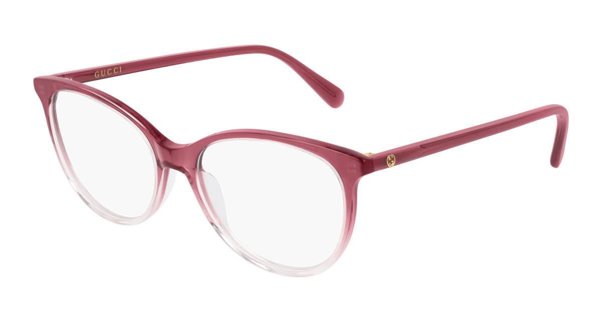 Gucci GG0550O Eyeglasses - Red / Transparent (003)