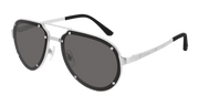Cartier CT0195S Sunglasses - Silver / Grey (001)