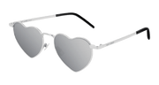 Saint Laurent SL 301 LOULOU Sunglasses - Silver (003)