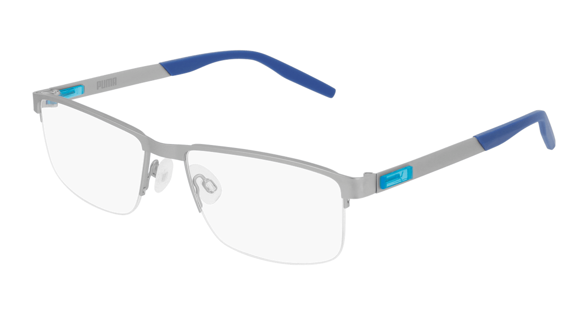 Puma PU0255O Eyeglasses - Silver / Transparent (003)
