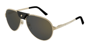 Cartier CT0034S Sunglasses - Gold / Grey (014)
