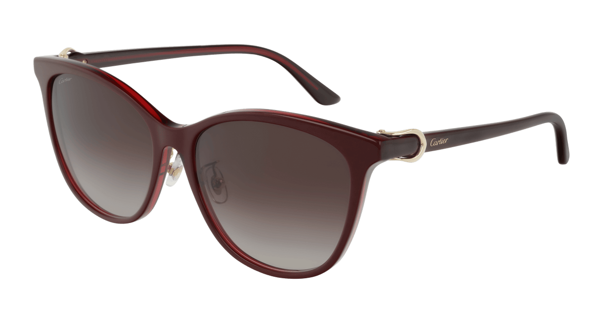 Cartier CT0186SA Sunglasses - Red (003)