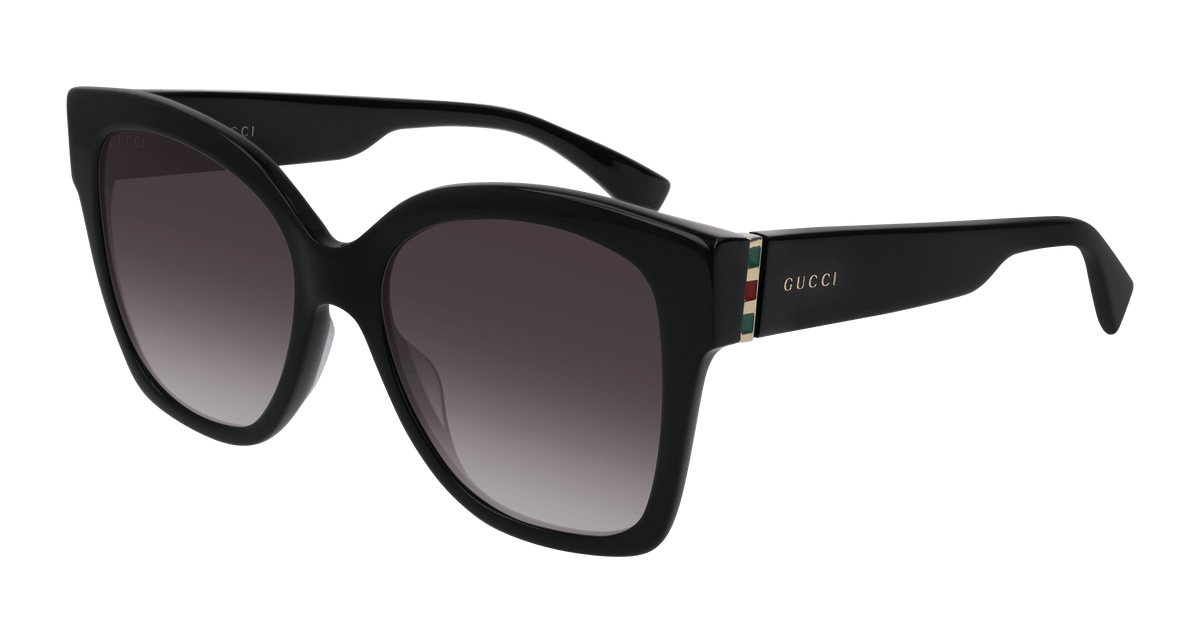 Gucci GG0459S Sunglasses - Black / Grey (001)