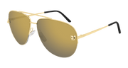 Cartier CT0065S Sunglasses - Gold (009)