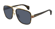 Gucci GG0448S Sunglasses - Havana / Grey (004)