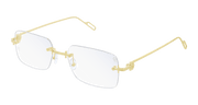 Cartier CT0171O Eyeglasses - Gold / Transparent (003)