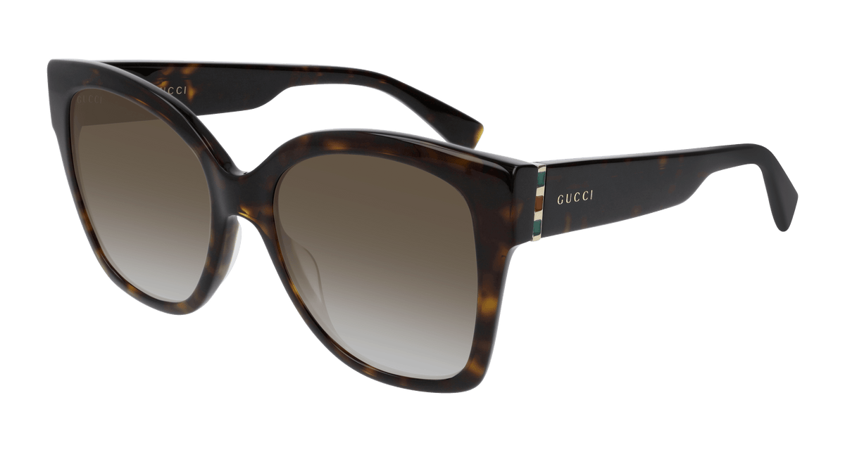 Gucci GG0459S Sunglasses - Havana / Brown (002)