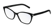 Saint Laurent SL 287 SLIM Eyeglasses - Black / Transparent (001)