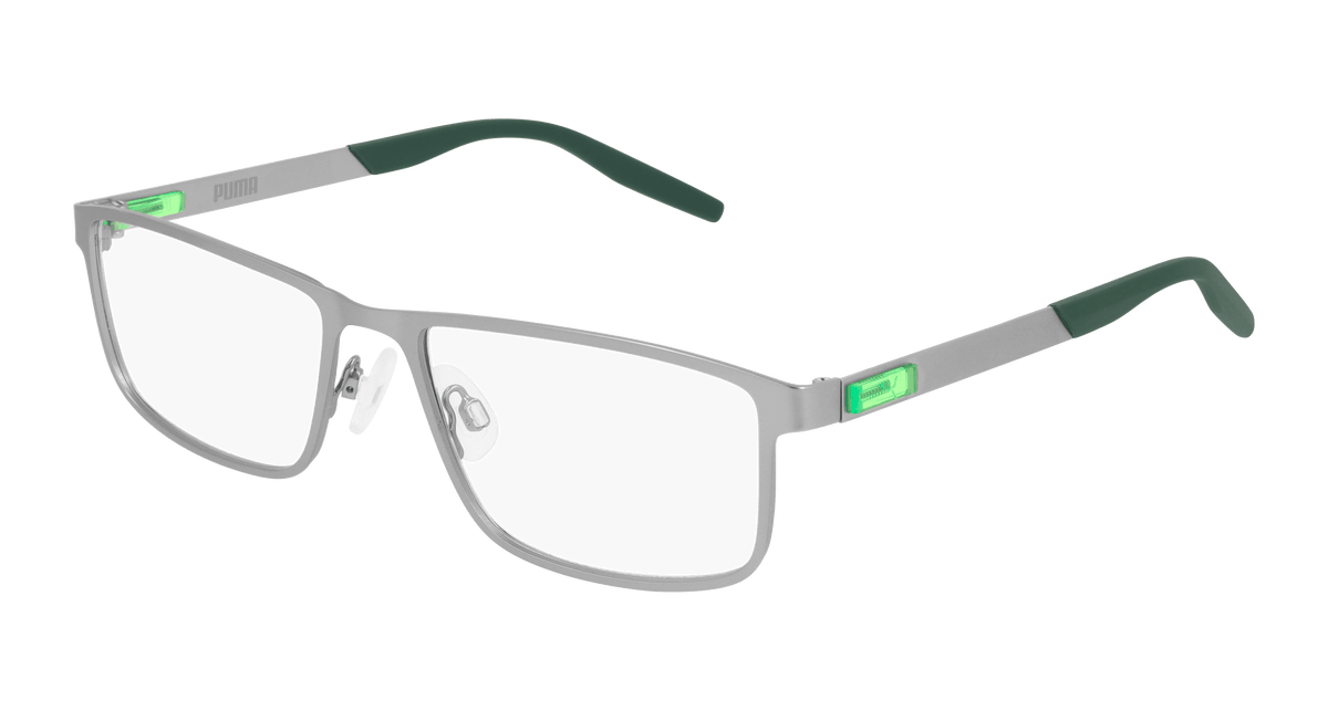Puma PU0256O Eyeglasses - Gunmetal / Transparent (004)