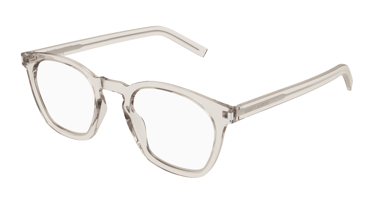 Saint Laurent SL 30 SLIM Eyeglasses - Beige / Transparent (004)