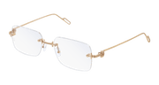 Cartier CT0171O Eyeglasses - Copper / Transparent (001)