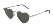 Saint Laurent SL 301 LOULOU Sunglasses - Silver / Grey (001)