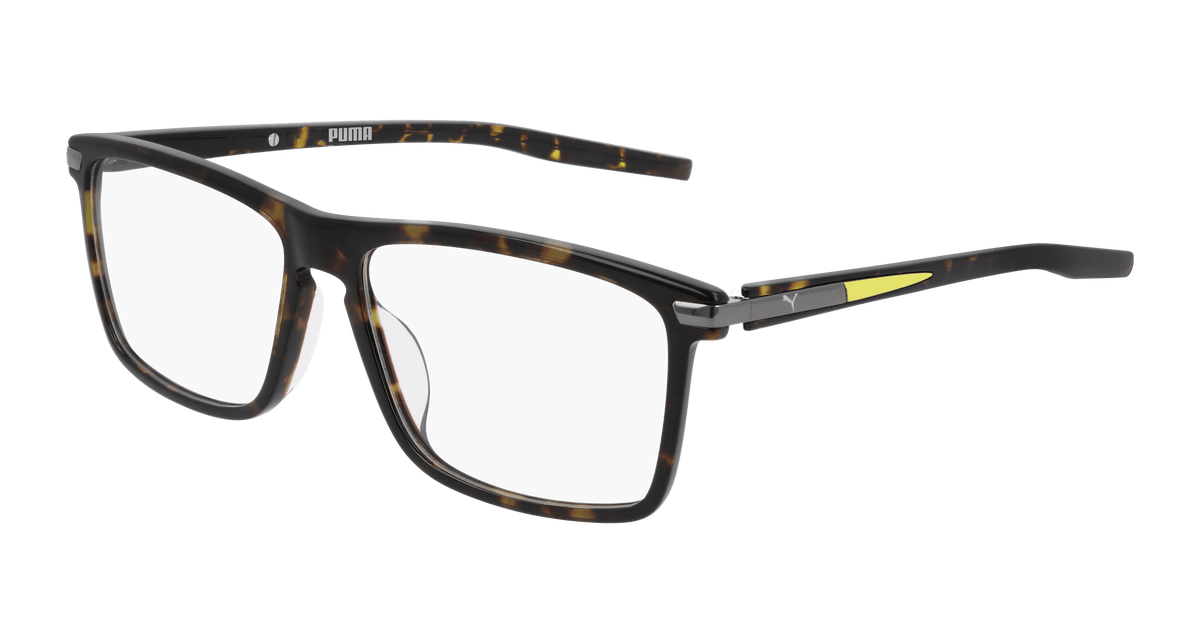 Puma PU0257O Eyeglasses - Havana / Transparent (002)
