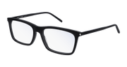 Saint Laurent SL 296 Eyeglasses - Black / Transparent (001)