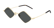 Saint Laurent SL 302 LISA Sunglasses - Gold / Grey (004)