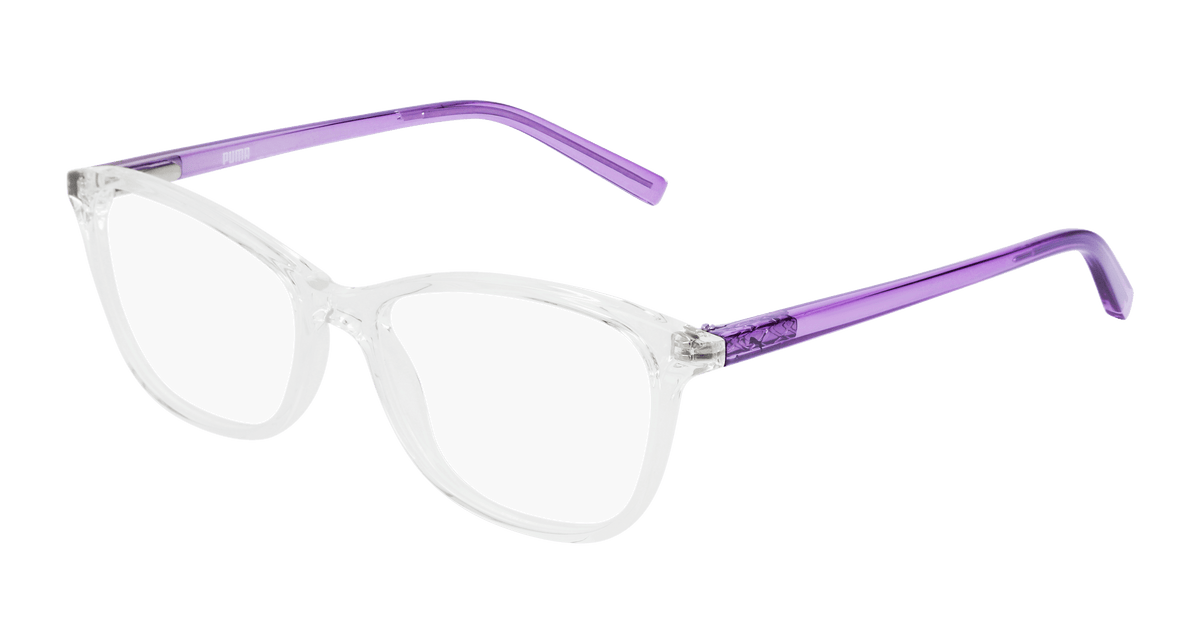 Puma PJ0033O Eyeglasses - Crystal / Transparent (007)