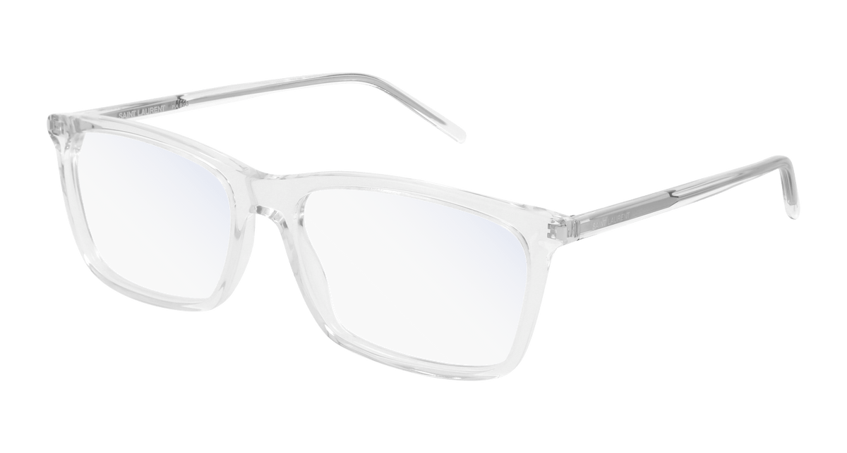 Saint Laurent SL 296 Eyeglasses - Crystal / Transparent (008)