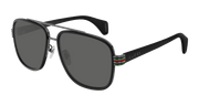 Gucci GG0448S Sunglasses - Black / Grey (001)