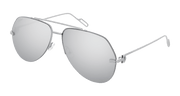 Cartier CT0170S Sunglasses - Silver (002)