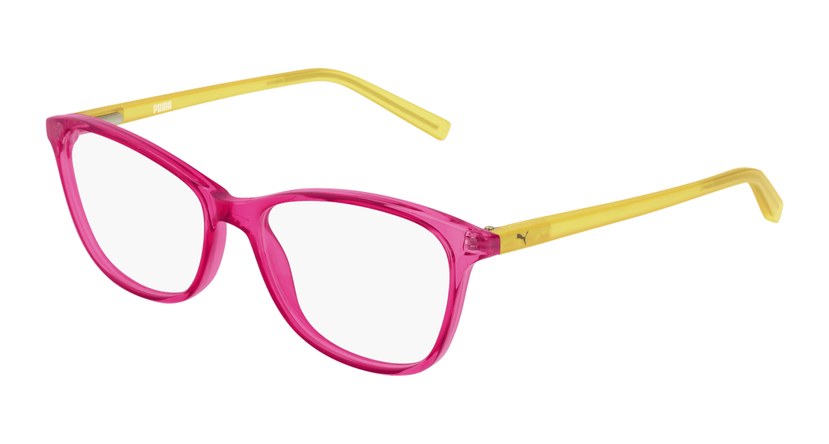 Puma PJ0033O Eyeglasses - Fuchsia / Transparent (008)