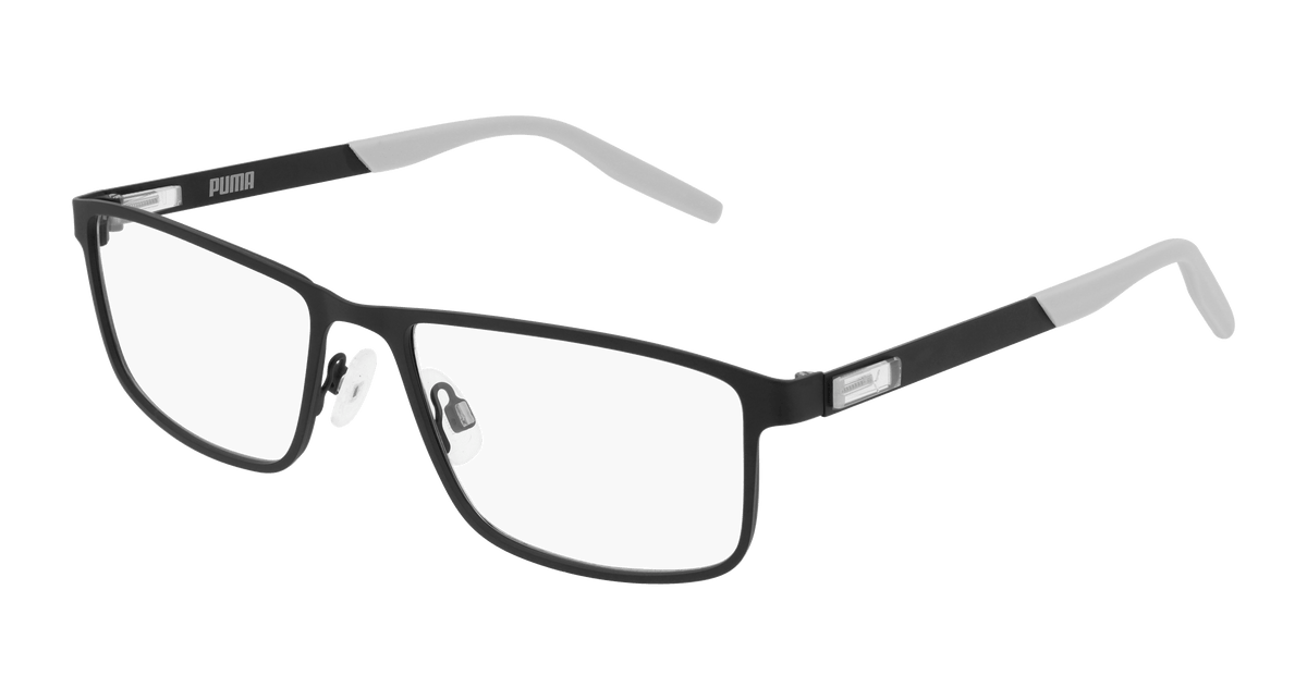 Puma PU0256O Eyeglasses - Black / Transparent (001)