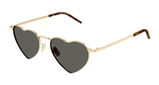 Saint Laurent SL 301 LOULOU Sunglasses - Gold / Grey (004)