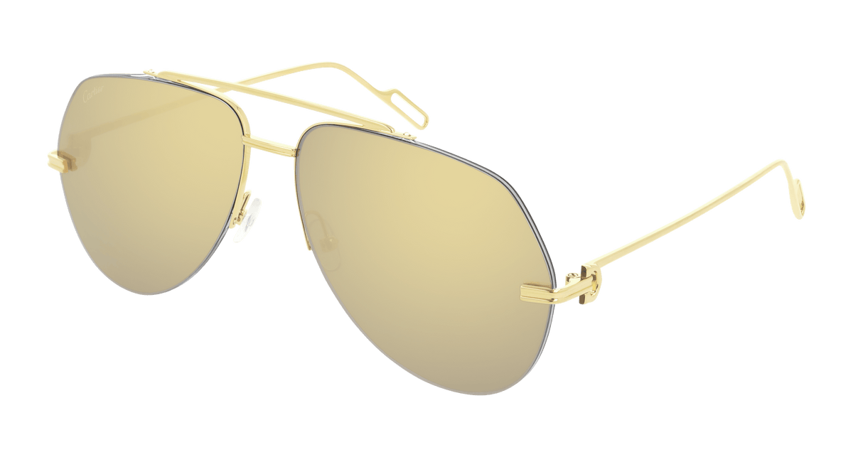 Cartier CT0170S Sunglasses - Gold (003)
