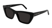 Saint Laurent SL 276 MICA Sunglasses - Black / Grey (001)