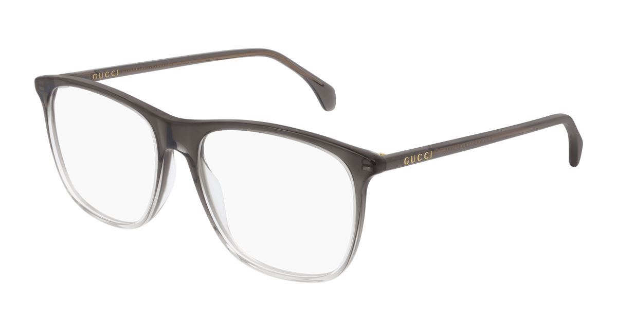 Gucci GG0554O Eyeglasses - Grey / Transparent (004)