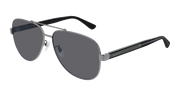 Gucci GG0528S Sunglasses - Gunmetal / Grey (007)