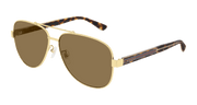 Gucci GG0528S Sunglasses - Gold / Brown (008)