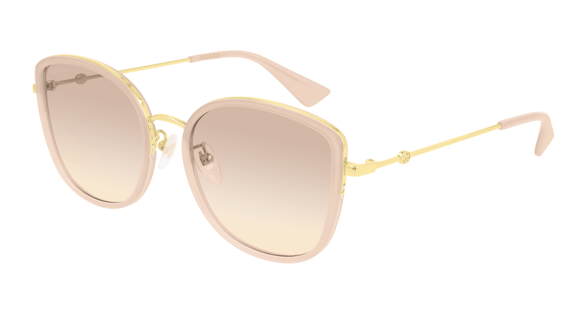 Gucci GG0606SK Sunglasses - Nude / Pink (004)