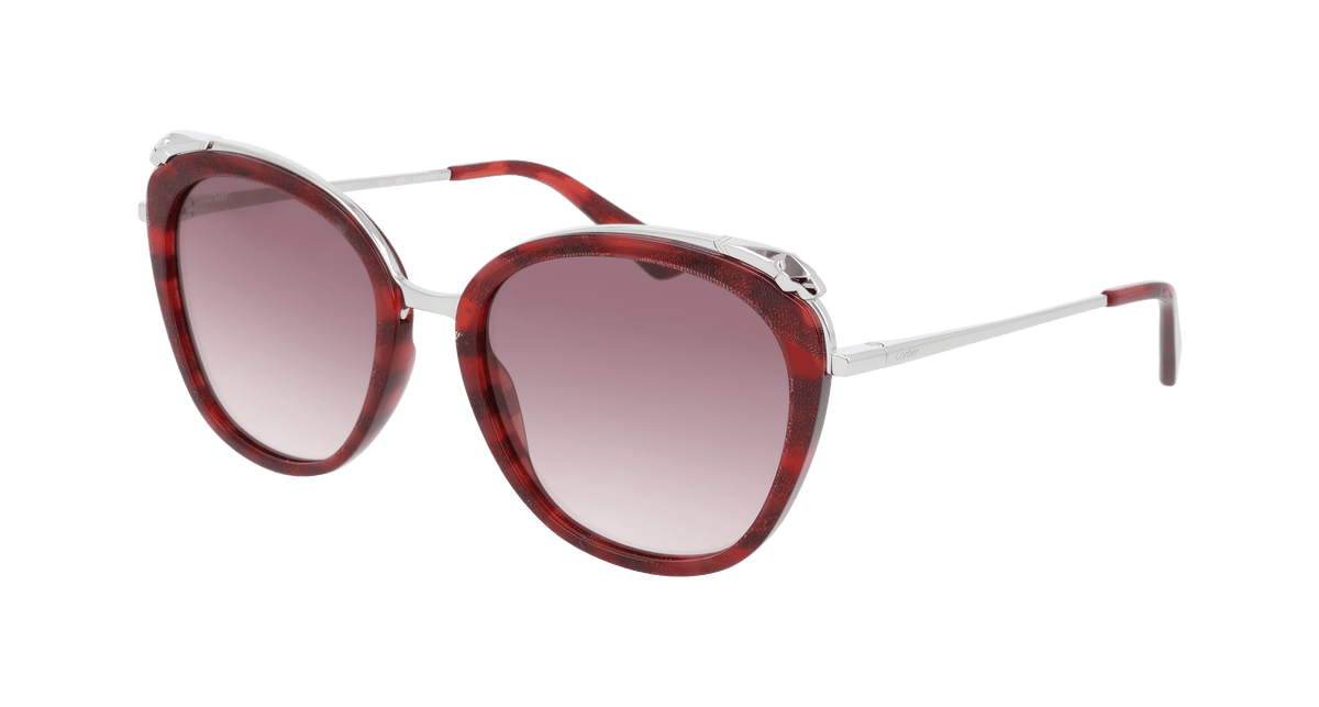 Cartier CT0150S Sunglasses - Havana / Violet (003)