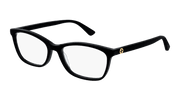 Gucci GG0613O Eyeglasses - Black / Transparent (001)