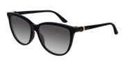 Cartier CT0186S Sunglasses - Black / Grey (001)
