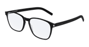 Saint Laurent SL 186-B SLIM Eyeglasses - Black / Transparent (001)