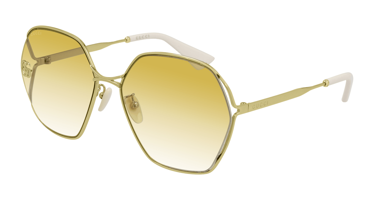 Gucci GG0818SA Sunglasses - Gold / Yellow (004)