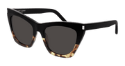 Saint Laurent SL 214 KATE Sunglasses - Havana / Black (010)