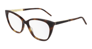 Saint Laurent SL M72 Eyeglasses - Havana / Transparent (004)
