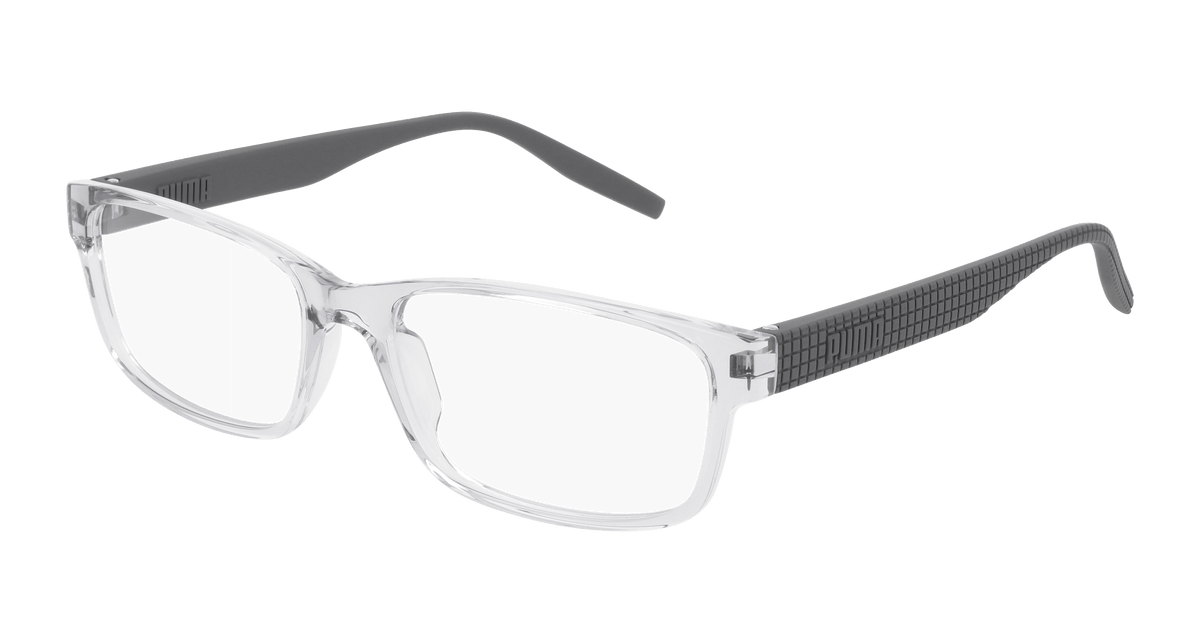 Puma PU0278O Eyeglasses - Grey / Transparent (004)
