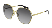 Gucci GG0818SA Sunglasses - Gold / Grey (001)