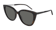 Saint Laurent SL M70 Sunglasses - Havana / Grey (003)