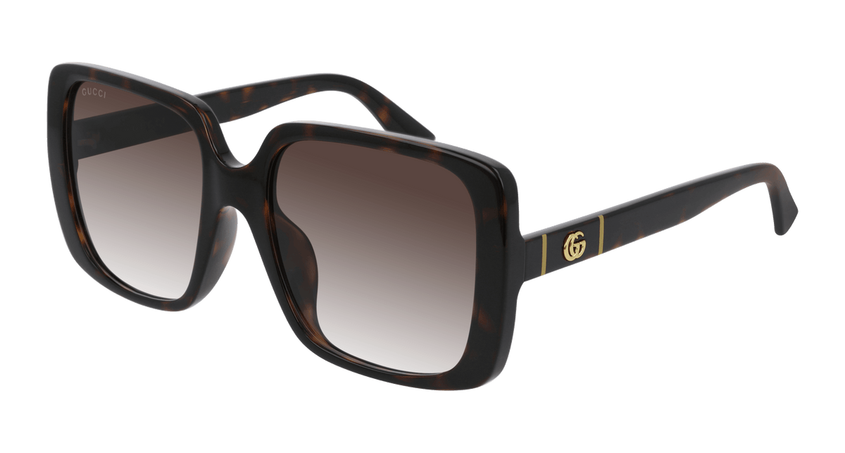 Gucci GG0632SA Sunglasses - Havana / Brown (002)