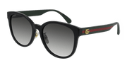 Gucci GG0854SK Sunglasses - Black / Grey (001)